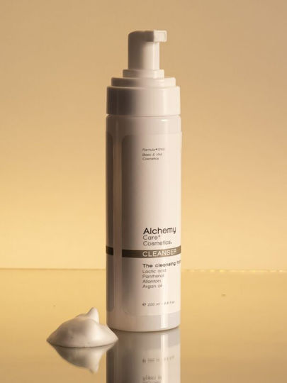 Alchemy Care Gesichtsreiniger Schaumstoff Für Kontrolle der Fettigkeit & Reduzierung von Rötungen 200ml