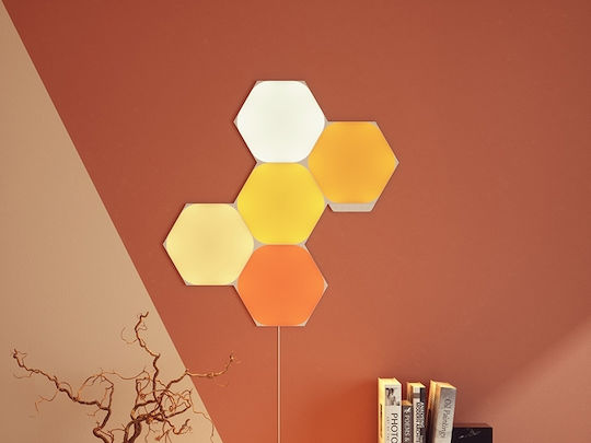 Nanoleaf Dekorative Leuchte Shapes Hexagons Starter Kit LED 9 Stk.