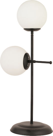 HomeMarkt Decorative Lamp with Socket for Bulb E14 Black
