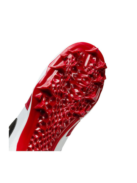 1 Mid TD Cleat Chicago Pantofi Sport Rugby Roșii Pentru Bărbați
