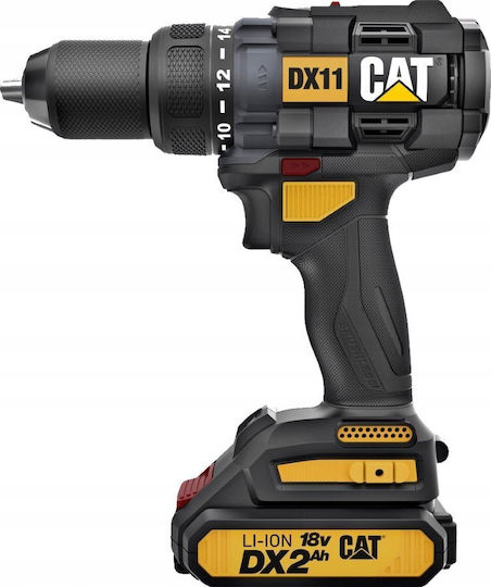 CAT DX11 Δραπανοκατσάβιδο Μπαταρίας Brushless 18V