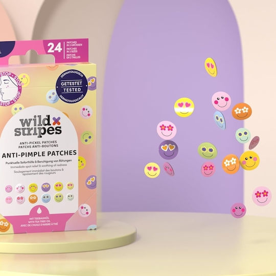 Wild Stripes Pimple patches 24τμχ