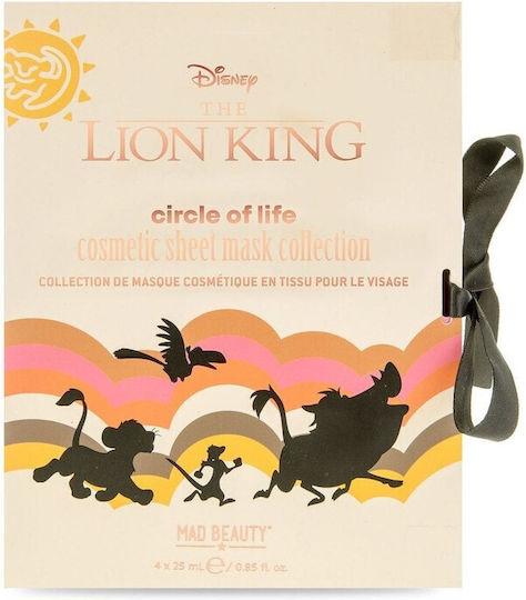 Mad Beauty Lion King Sheet Mask 4τμχ