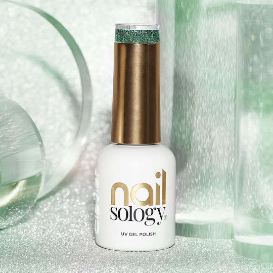 Ημιμόνιμο Βερνίκι Νυχιών 128 με Glitter 8ml