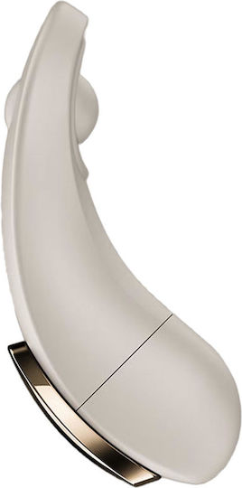 Satisfyer Little Secret Δονητής για Ζευγάρια με Απομακρυσμένο Έλεγχο Λευκός