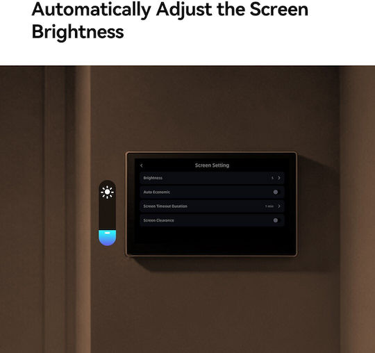 Imou Vdp7 Smart Wi-Fi 6 Dual-Band 2.4/5 GHz 2-Wire Home Intercom Camera 5MP 3K AI 7″ Touchscreen Display
