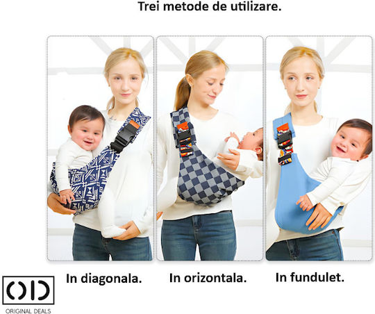 Marsupiu Italic Negru cu Greutate Maximă 20kg
