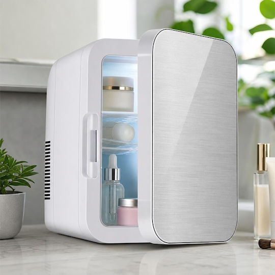 Mini Frigider Cosmetic Flippy Dual Încălzire Răcire Funcție Portabil 8l Gri