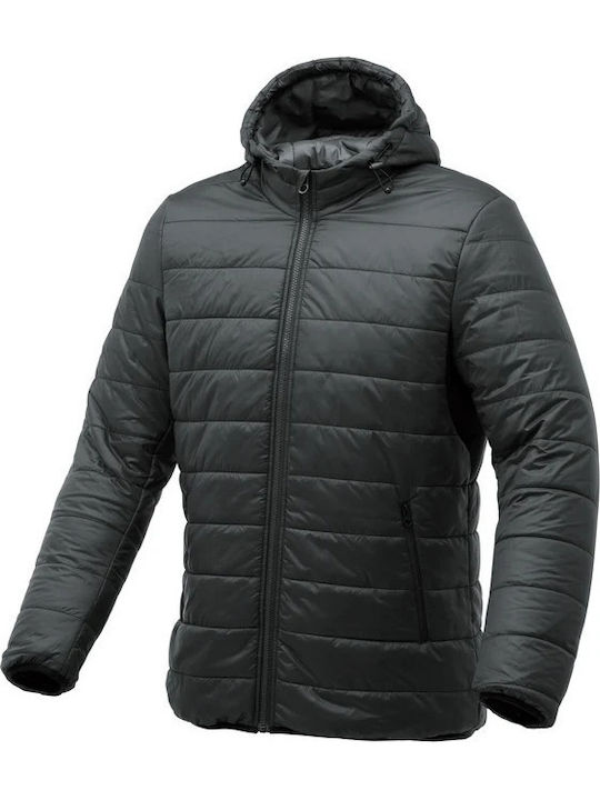 Monte HYD Men’s 4-Season Waterproof Black Motorcycle Jacket