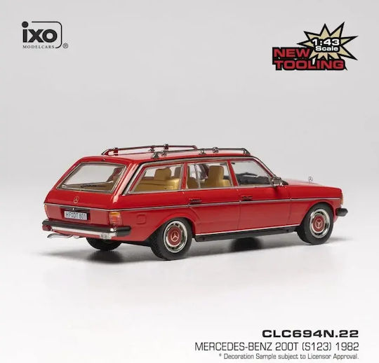 Model de Mașină Mercedes 200t S123 Roșie 1:43 Ixo