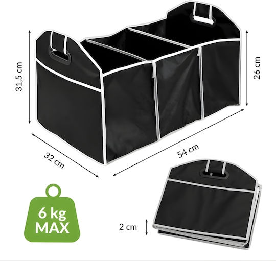 Organizator pentru portbagaj auto negru Pa1408