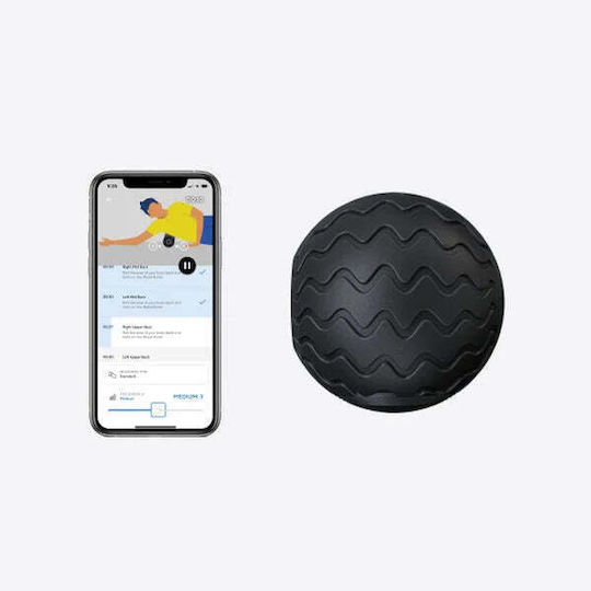 Therabody Wave Solo Vibrating Body Massage Ball Black