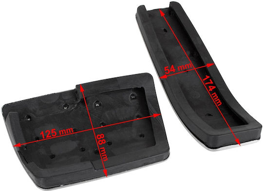 Set de 2 Capace pentru Pedale Automate VW Touareg I II 02-13