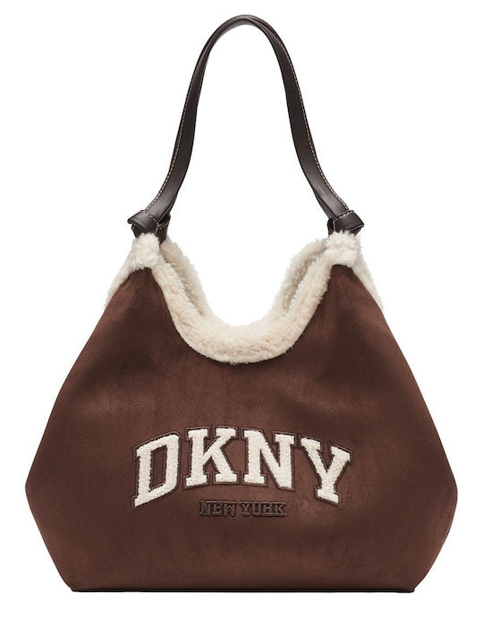 Paula Fabric Women's Tote Bag Brown