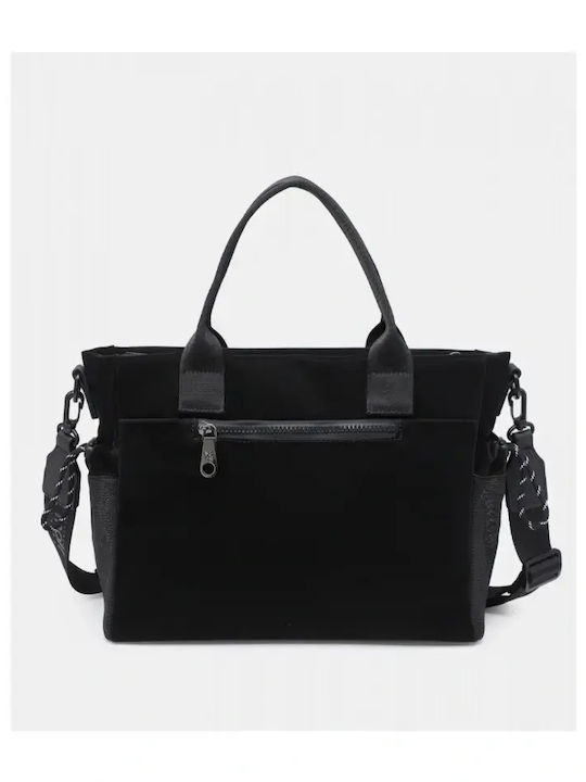 Set Fabric Women's Shoulder / Crossbody Bag Black