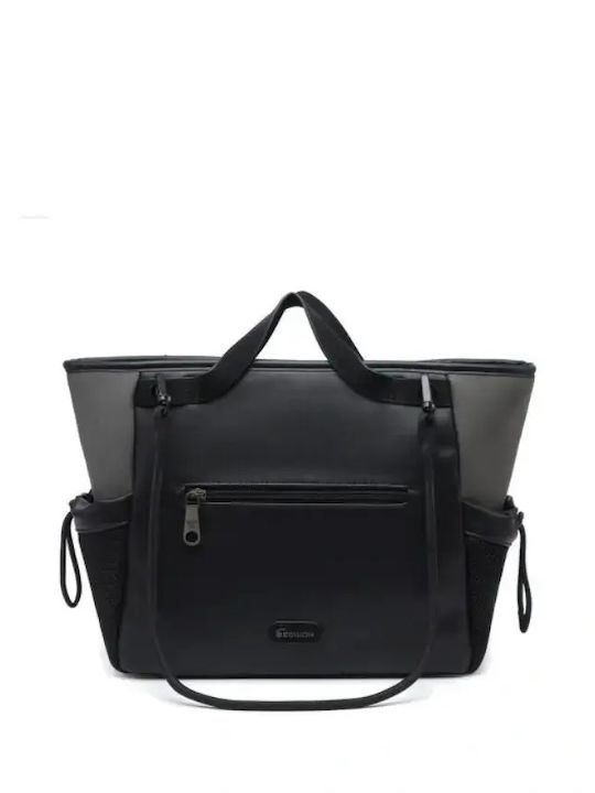 Women's Black Shoulder Bag