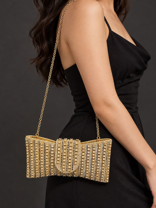 Γυναικείο Clutch Χρυσό