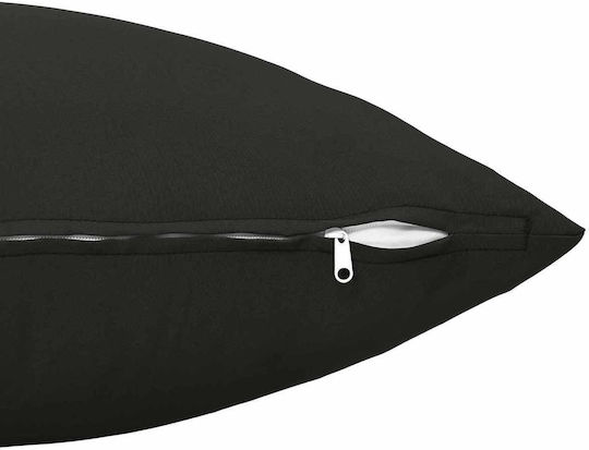 vidaXL Heerlen Sofa Cushion Black 50x50 cm