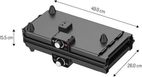 Adler Plită Teppanyaki 3000W 96x26cm