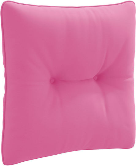 vidaXL Putten Garden Sofa Cushion with Backrest Pink 40x40 cm
