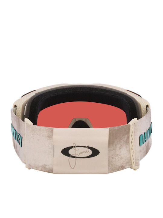 Oakley Snow Mască de Schi și Snowboard pentru Adulți Multicoloră cu Lentilă Multicoloră