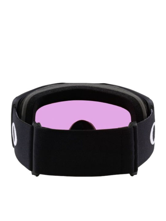Oakley Snow Mască de Schi și Snowboard pentru Adulți Neagră cu Lentilă Neagră