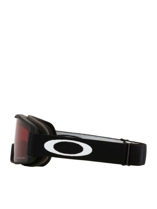 Oakley Snow Mască de Schi și Snowboard pentru Adulți Neagră cu Lentilă Neagră