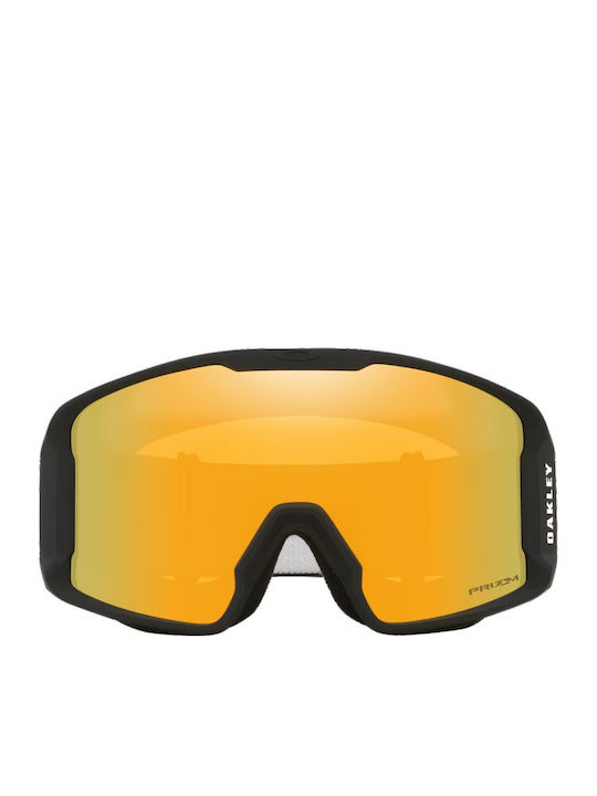 Oakley Snow Mască Pentru Adulți Neagră cu Lentilă Neagră