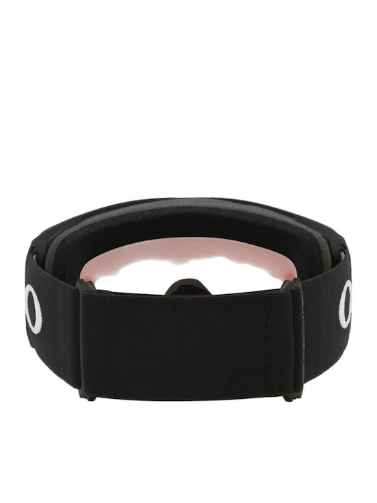 Oakley Snow Mască de Schi și Snowboard pentru Adulți Neagră cu Lentilă Neagră