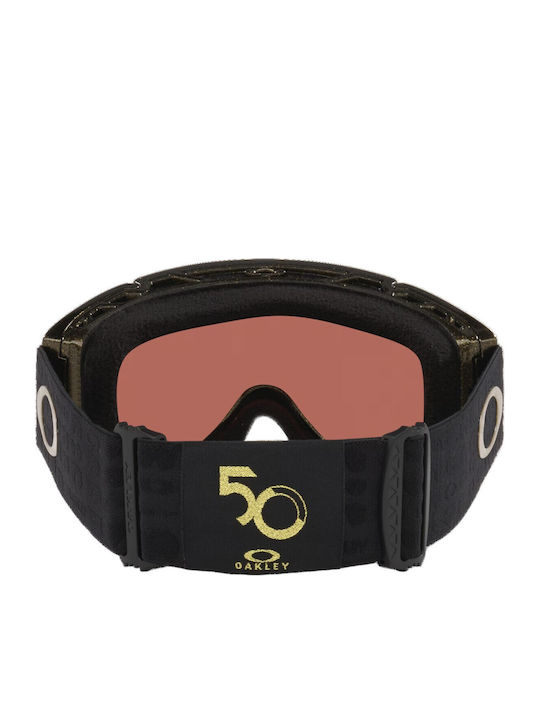 Oakley Snow Mască de Schi și Snowboard pentru Adulți Multicoloră cu Lentilă Multicoloră
