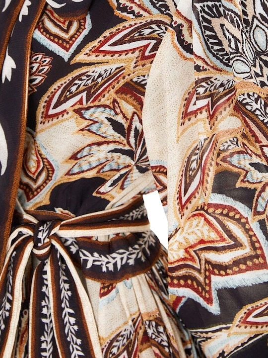 Midi Evening Dress Cream