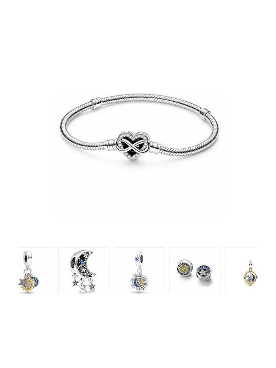 Set de Brățări cu Pandantive – Cer înstelat