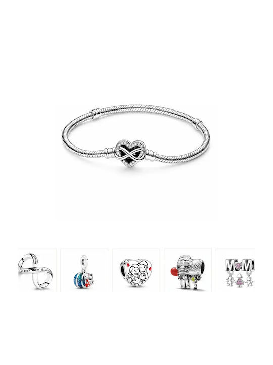 Set de Brățări cu Pandantive – Familia pentru Totdeauna