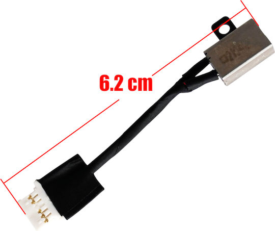 DC Power Jack Socket for HP Stream 11 11-ah011wm 11-ah010nr 11 Pro G5 5ga98av 5ga97av 5gb00av 11 Pro G3 1nv58ea 743480-004 6.2cm 5 Pins Code 31196