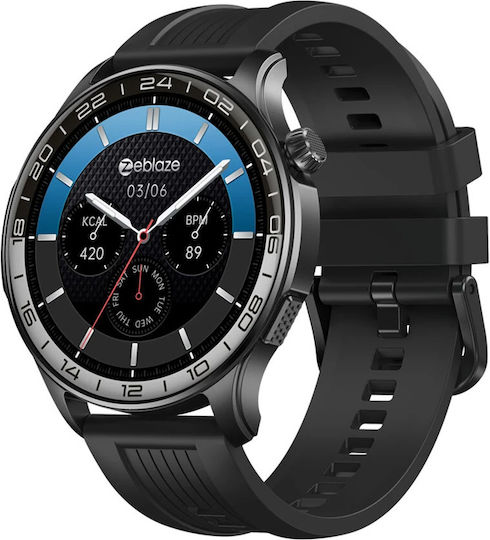 Zeblaze Btalk 4 Pro Smartwatch mit Herzfrequenzmesser (Schwarz)