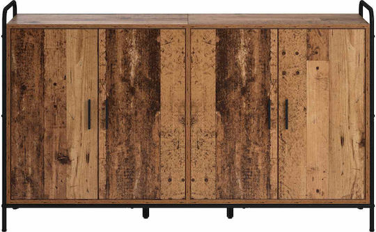 Μπουφές Ξύλινος Καφέ 97x33x81cm