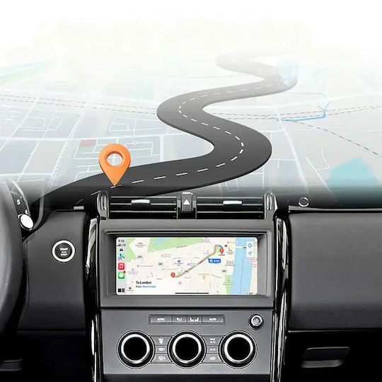 Digital IQ Auto-Audiosystem für Land Rover Discovery 2016–2019 (Bluetooth/USB/WiFi/GPS/Apple CarPlay/Android Auto) mit 10,25-Zoll-Touchscreen