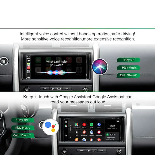 Digital IQ Auto-Audiosystem für Land Rover Discovery 2016–2019 (Bluetooth/USB/WiFi/GPS/Apple CarPlay/Android Auto) mit 10,25-Zoll-Touchscreen