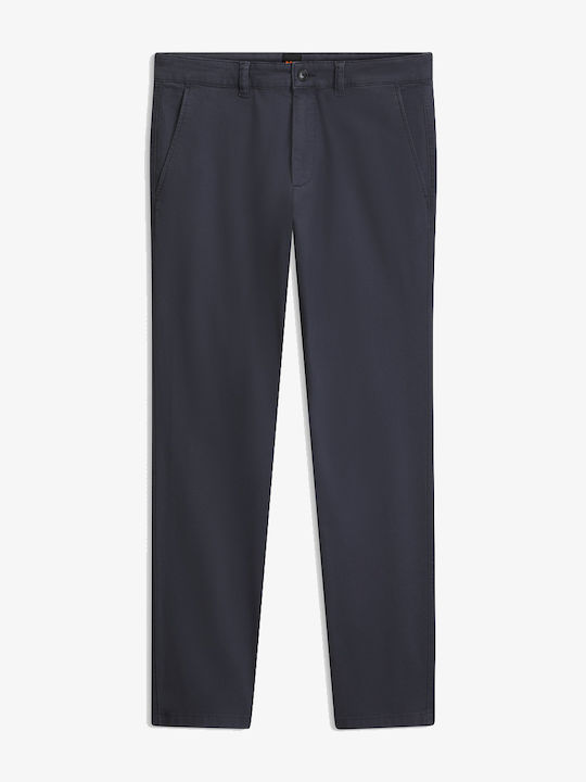 Ανδρικό Παντελόνι Chino Ελαστικό Slim Fit Darkblue