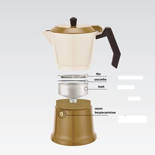 Bialetti Кафеварка за еспресо 3 чаши Сребриста
