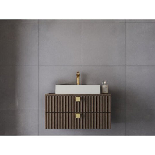 Epipla1.gr Dulap de Baie 80x46x42cm Nuc