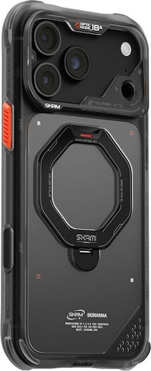 Skinarma Husă Saturn Magsafe + Suport Rotativ iPhone 18 Pro Max 17 Pro Max Negru Sk-2026ipp6.9-saturn-blk