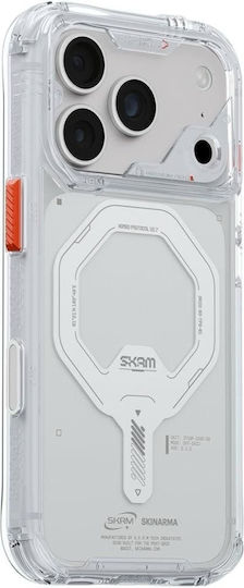 Skinarma Husă Saido MagSafe Mag-charge pentru iPhone 18 Pro 17 Pro Transparentă Sk-2026ipp6.3-sdoms-clr