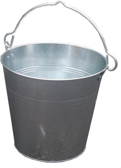 InLine Metal Bucket Capacity 12L Grey
