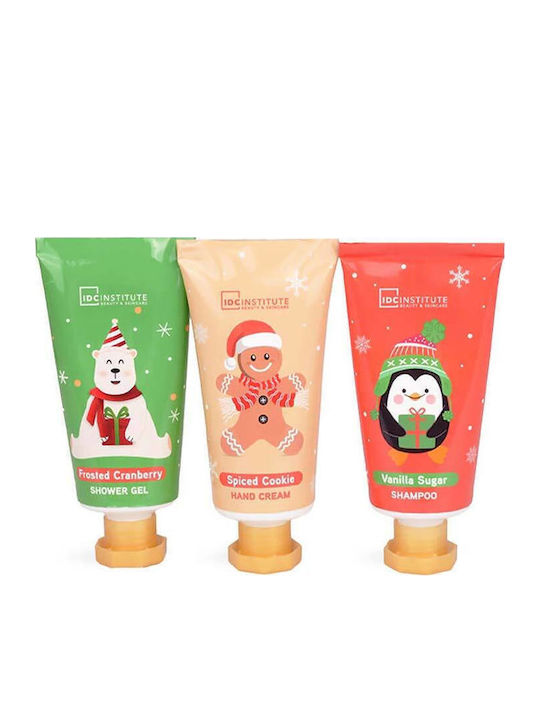 IDC Institute Christmas-Box-Trio-Hautpflege-Set, 3 Stück