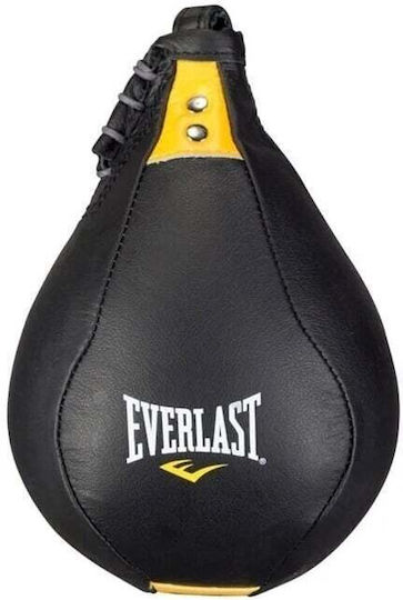 Everlast Kangaroo 821591-70 Punga din piele Punga de viteză Gol cu înălțimea 22.9cm Negru