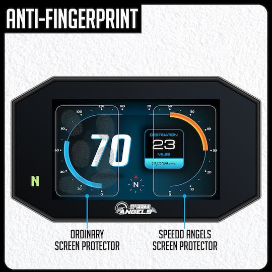 Speedo Angels Protecție instrumente motocicletă KTM 390 Aventură Transparent