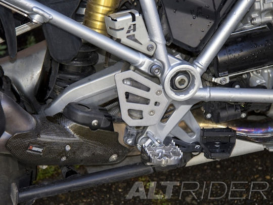 Protective Cover Rear Brake Pump Altrider BMW R 1250 GS ADV Silver