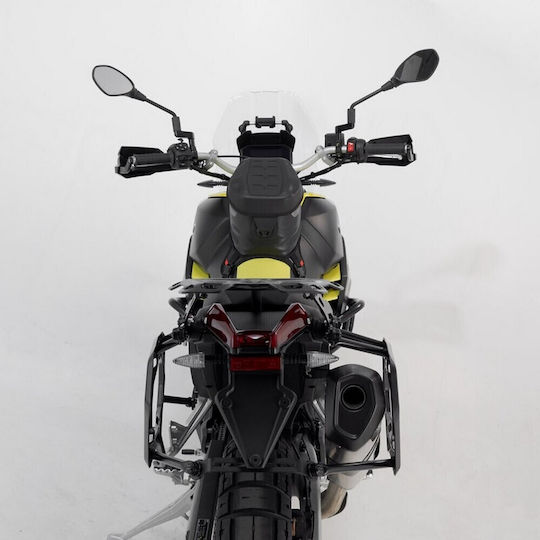 Set of Case Mounts Sw-motech Dusc Aprilia Tuareg 660 Black