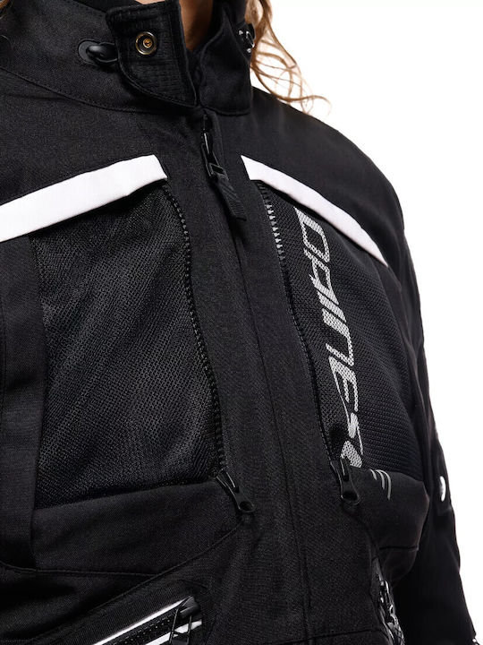 Gullfoss Women's Motorcycle Jacket 4 Seasons Waterproof Black